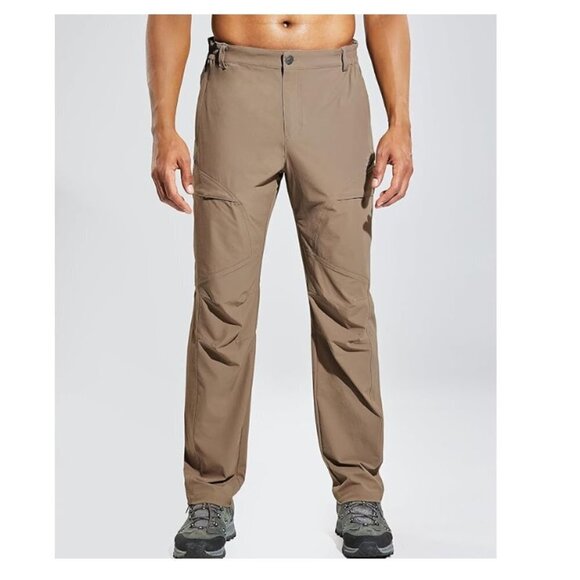 Haimont Men's Hiking Pants with 6 Zip Pockets, Medium - Picture 1 of 10